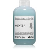 DAVINES Minu Illuminating shampoo osvetljevalni šampon za barvane lase 250 ml Cene