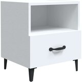  Nočna omarica 2 kosa bela konstruiran les, (20731671) | Shoptok.si