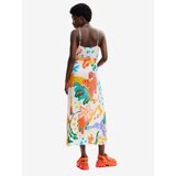 Desigual Women's White Wrap Beach Dress Selva - Women | Eponuda.ba