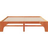  Krevet s daskama s pohranom Smeđa 180 x 200 cm Masivna borovina | shoptok.hr