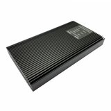 LC Pover ssd rack LC-M2-C-NVME-2x2-RAID usb-c enclosure for two nvme M.2 with raid-funktion, 22x80/60/42/30, usb 3.2 gen. 2x2, black u