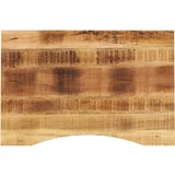 vidaXL Ploča za radni stol zaobljena 100 x 60 x 2 5 cm od drva manga