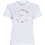 Converse Majice s kratkimi rokavi FLORAL CHUCK TAYLOR ALL STAR PATCH Bela | Shoptok.si