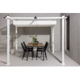 Lazio pergola 295 × 250 × 295 cm, bijela