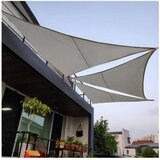 Modern Home suncobran trokutasto jedro - sivo - 5x5x5m | shoptok.hr
