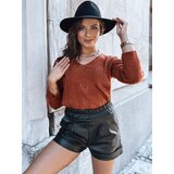 DStreet Sweter damski DARIA rudy | Shoptok.si