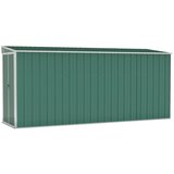 vidaXL Vrtna lopa zelena 118x382x178 cm pocinkano jeklo, (20958809) Cene