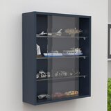 MID.YOU VISEČA VITRINA, antracit | Shoptok.si