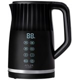 Adler Električni grelnik vode z LED zaslonom in regulacijo temperature, 1,7L AD1350 | Shoptok.si