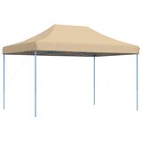 Šator za svadbe - šator za zabave Bež 279 x 410 x 315 cm Oxford tkanina | shoptok.hr