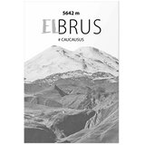  Plakat - Majestic mountain peak Elbrus mountain crown mountain landscape 40x60 Bez okvira | shoptok.hr