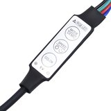  Okvir za krevet s LED svjetlima boja hrasta 90 x 200 cm drveni | shoptok.hr