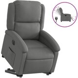 Maison Chic Električni naslanjač - Relax naslanjač s funkcijo vstajanja temno siv, (22061699) u