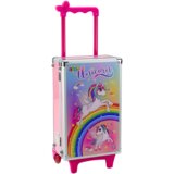  Set dječje kozmetike u koferu na kotačima - jednorog s dugom | shoptok.hr