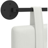  Držeće uzglavlje Zidne Bijeli 90 cm Lažna koža - Bijeli 90 cm bez LED | shoptok.hr