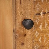  Highboard Svjetlosmeđa 40 x 33 x 110 cm masivno drvo manga | shoptok.hr