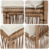  Kutna sofa Bež poliratan - Bež Kutna sofa | shoptok.hr