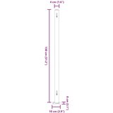  Uvlačiva bočna tenda za terasu 220 x 500 cm smeđa | shoptok.hr