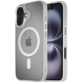 Avizar Ohi&amp;scaron;je MagSafe za iPhone 16 Plus Hrbtna podloga Frosted Obris, Siva, (5000015227) Slike