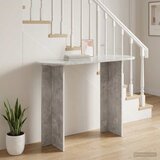  Konzolna stolica s pohranom Betonska siva 100 x 39,5 x 75 cm | shoptok.hr