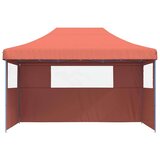 Šator za svadbe - šator za zabave Terakota 292 x 440 x 315 cm Oxford tkanina - Terakota s dvije bočne zidove Da | shoptok.hr