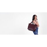 Vuch Shopper torba Calyste Wine Red, 32 x 46 cm Slike