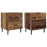  Noćni ormar 2 kom. Staro drvo 40 x 35 x 47,5 cm | shoptok.hr