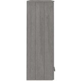  Gornji element za komodu HAMAR svjetlosivi 85x35x100cm borovina | shoptok.hr