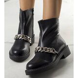Gemre Insulated black ankle boots Larion | ePonuda.com