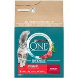 Purina ONE Sterilcat z govedino - Varčno pakiranje: 3 x 2,8 kg Cijene
