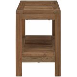  Bočni stol za kupaonicu s pohranom Prirodna 60 x 30 x 45 cm | Eponuda.com