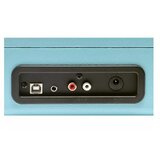 Denver gramofon VPL-120 , USB, zvučnici 2 x 1W, audio out, 331/3rpm, 45rpm or 78rpm, PC recording,plavi | Eponuda.ba