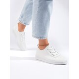Shelvt Women's classic sneakers white | ePonuda.com