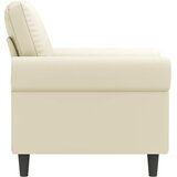  Fotelja krem 60 cm od umjetne kože | shoptok.hr