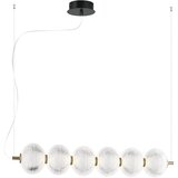  LED luster na sajli PELLUCID LED/23W/230V zlatna/prozirna | Eponuda.com