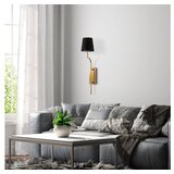 Opviq vall lamp zidna zlatno -crna lampa lumora 15331 u