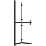  Sklopiva pregrada za tuširanje prozirna ESG staklo 90 x 190 cm | shoptok.hr