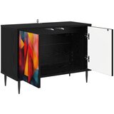  ormar HEESCH 69 x 33 x 50,5 cm Crni hrast Konstruirano drvo | shoptok.hr