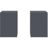  Stalak za biljke 2 pcs Antracit 24 x 24 x 35 cm Čelik | shoptok.hr