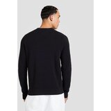 Tommy Hilfiger Pulover 'ESSENTIAL' črna | Shoptok.si