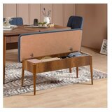 Woody Fashion Trpezarijska klupa Vina Bank 110x85x40cm Orah | Eponuda.ba