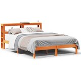  Okvir kreveta bez madraca voštano smeđi 140x190 cm od borovine | shoptok.hr