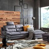 Stylife SEDEŽNA GARNITURA, mikrovlakna antracit | Shoptok.si