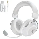 bežične gaming slušalice L50Pro 53mm/7.1 Surround/TriMode/1100mAh/Aluminium/White