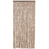  Zastor protiv muha bež-tamnosmeđi 90 x 220 cm od šenila | shoptok.hr