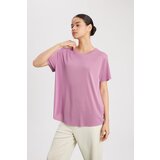 Defacto Fit Oversize Modal Crew Neck Athlete Short Sleeve T-Shirt Cene