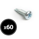 Handy Vijak z ploščato glavo 4.2 x 19mm 60 kos Cene