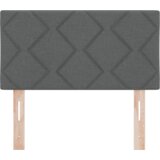 vidaXL led uzglavlje s dijamantnim uzorkom tamno sivo 80 cm tkanina, uzglavlje s dijamantnim uzorkom tamno sivo 80 cm tkanina | shoptok.hr