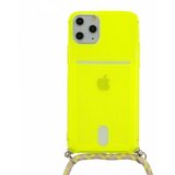 Nillkin summer silikonski ovitek z vrvico za iphone 12 pro max - limeta Cene