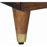  Kava Stol Medeno smeđa 80 x 50 x 40 cm Čvrsto drvo manga | Eponuda.com